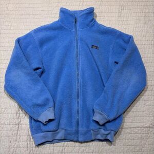 Vintage Patagonia Kids Fleece Jacket Size 14 Blue